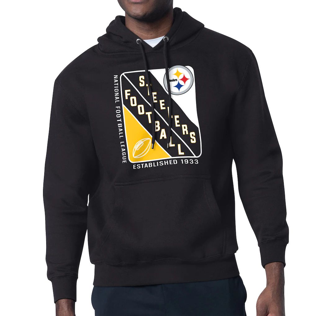 Men 2026 NFL Pittsburgh Steelers black Hoodie hooded style 03